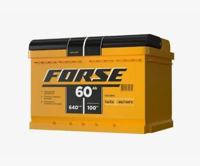 Аккумулятор FORSE 60 залитый обратный