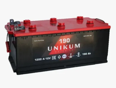 Аккумулятор 6СТ-190 UNIKUM